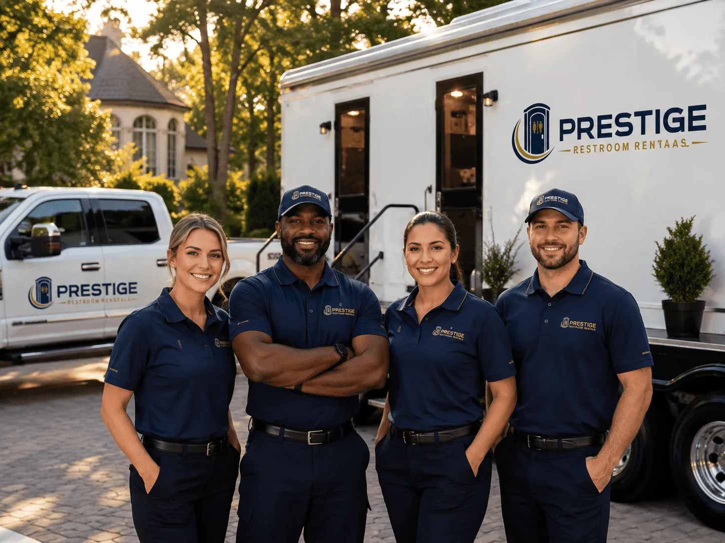 Trusted Luxury Portable Restrooms company in Yorktown, TX